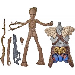 Hasbro - Marvel Legends Series - Groot, Action Figure collezionabile da 15 cm, Ispirata al Film Thor: Love And Thunder, Include 