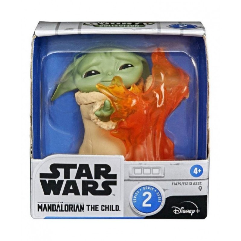 Hasbro - Star Wars Bounty Collection, The Child Action Figure Stopping Fire, Baby Yoda ferma il fuoco, F14795L00