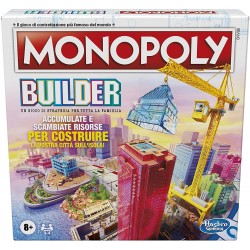Hasbro - Monopoly - Builder, gioco da tavolo Monopoly per bambini dagli 8 anni in su, F1696103
