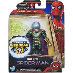 Hasbro Spider-Man - Mysterio con Armatura Mystery Web Gear, Action Figure 15 cm, F19145L00