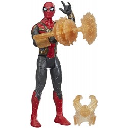 Spider-Man Hasbro Iron Spider, Action Figure 15 cm con Armatura Mystery Web Gear, F19165L00