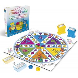 Hasbro - Trivial Pursuit Edizione Famiglia, gioco da tavolo per serate in famiglia, serate quiz, dagli 8 anni in su (gioco in sc