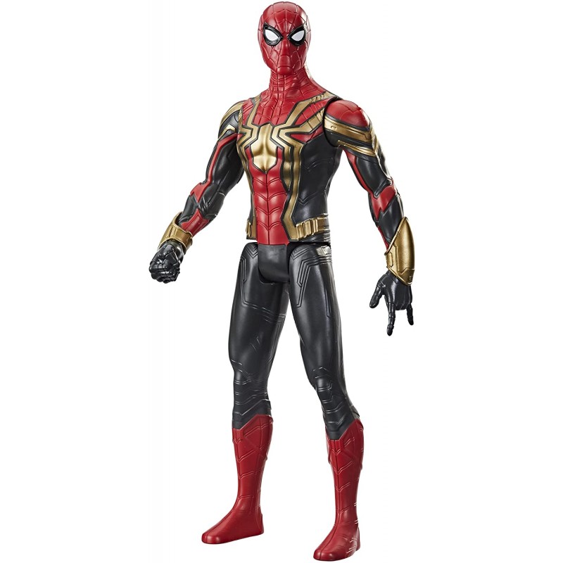 Hasbro Spider-Man - Spider-Man con armatura integrale Iron Spider; Action Figure 30 cm Titan Hero Series, F193515L00