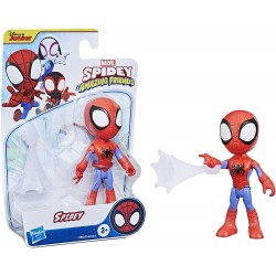 Hasbro, Spidey e I Suoi Fantastici Amici, action figure da 15 cm, con 1 accessorio, F19355X61