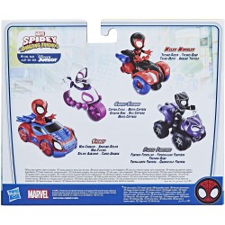 Hasbro - Spidey e i Suoi Fantastici Amici, Spidey e Web-Crawler, action figure e veicolo, per bambini dai 3 anni in su, F19405L0