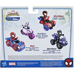 Hasbro - Spidey e i Suoi Fantastici Amici - Ghost-Spider e Copter-Cycle, Action Figure e Veicolo, per Bambini dai 3 Anni in su