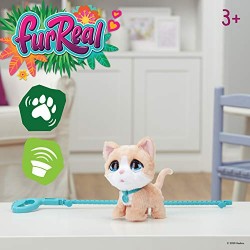 Hasbro - FurReal Walkalots-Gattino Peluche interattivo, Divertenti Suoni e andatura saltellante, Bambini dai 4 Anni in su, F1998