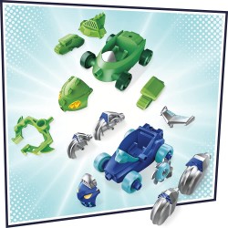 PJ Masks - Launching Giocattolo Pre-Scuola, per Bambini dai 3 Anni in su, per la trasformazione di PJ Seeker - F2121