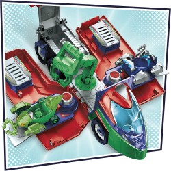 PJ Masks - Launching Giocattolo Pre-Scuola, per Bambini dai 3 Anni in su, per la trasformazione di PJ Seeker - F2121