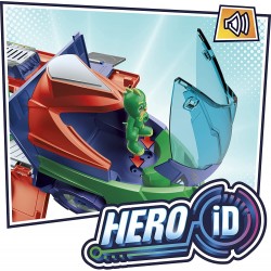 PJ Masks - Launching Giocattolo Pre-Scuola, per Bambini dai 3 Anni in su, per la trasformazione di PJ Seeker - F2121