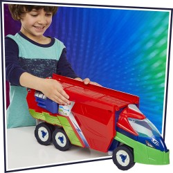 PJ Masks - Launching Giocattolo Pre-Scuola, per Bambini dai 3 Anni in su, per la trasformazione di PJ Seeker - F2121