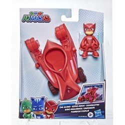 Hasbro - PJ Masks- Super pigiamini, PJM Hero Vehicle Owl Glider, veicolo rosso, F21295L00