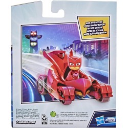 Hasbro - PJ Masks- Super pigiamini, PJM Hero Vehicle Owl Glider, veicolo rosso, F21295L00