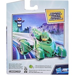 Hasbro - PJ Masks super pigiamini, Geckomobil-Geco Giocattolo con veicolo verde, età 3+, F21305L00