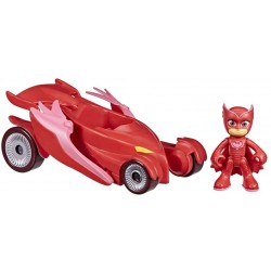 Hasbro - PJ Masks - Super pigiamini, Veicolo Deluxe di Gufetta, Gufaliante giocattolo con personaggio di Gufetta, età 3+, F21335