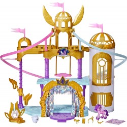 Hasbro Royal Racing Ziplines, playset del Castello Ispirato al Film My Little Pony: Una Nuova Generazione, Giocattolo da 56 cm c