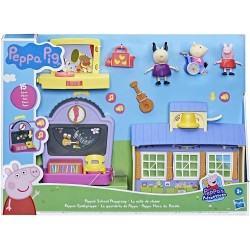 Hasbro - Peppa Pig - La Scuola di Peppa Pig, playset con frasi e suoni, per bambini di età prescolare dai 3 anni in su, F21665E0