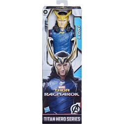 Hasbro, Marvel Avengers, Titan Hero Series, Loki, Action Figure da Collezione da 30 cm, F22465X00