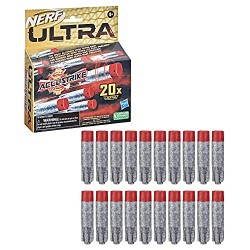 Hasbro - Nerf Ultra - Confezione di ricarica da 20 dardi Nerf Ultra AccuStrike (compatibili solo con i blaster Nerf Ultra), F231