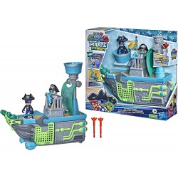 Hasbro - PJ Masks, Navicella Pigiapirati del Cielo, Playset Veicolo con 2 Action Figure, F36655L00