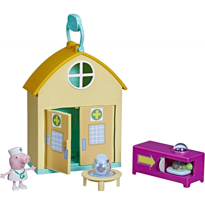 Hasbro - Peppa Pig, Peppa s Adventures Peppa visita il Vet, F37575L01