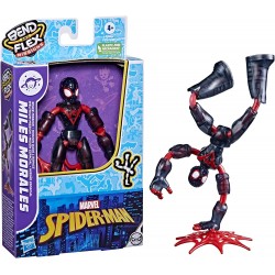 Hasbro - Marvel Spider-Man Bend And Flex Missions, Action Figure di Miles Morales Space Mission, F38445X00