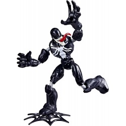 Hasbro - Marvel Spider-Man Bend And Flex Missions, Action Figure di Venom Space Mission, F38455X00