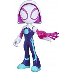 Hasbro - Spidey e I Suoi Fantastici Amici - Supersized Ghost-Spider, action figure da 22,5 cm, F39875L00