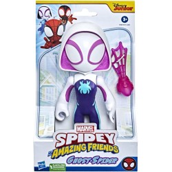 Hasbro - Spidey e I Suoi Fantastici Amici - Supersized Ghost-Spider, action figure da 22,5 cm, F39875L00