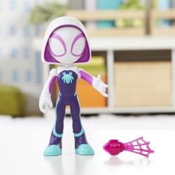 Hasbro - Spidey e I Suoi Fantastici Amici - Supersized Ghost-Spider, action figure da 22,5 cm, F39875L00