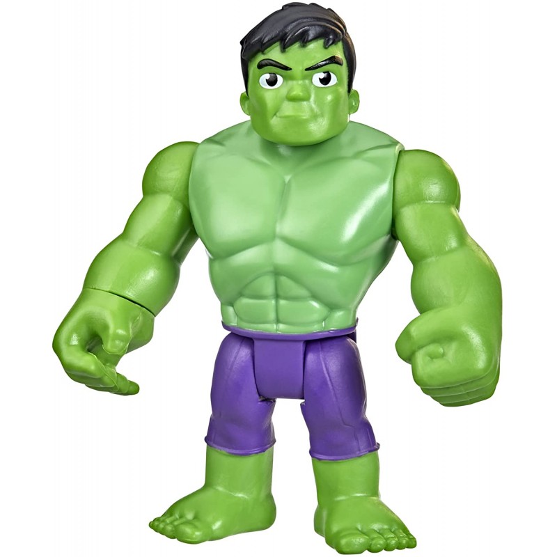 Hasbro - Marvel Spidey e I Suoi Fantastici Amici - Hulk, Action Figure del Supereroe da 10 cm, F39965X00