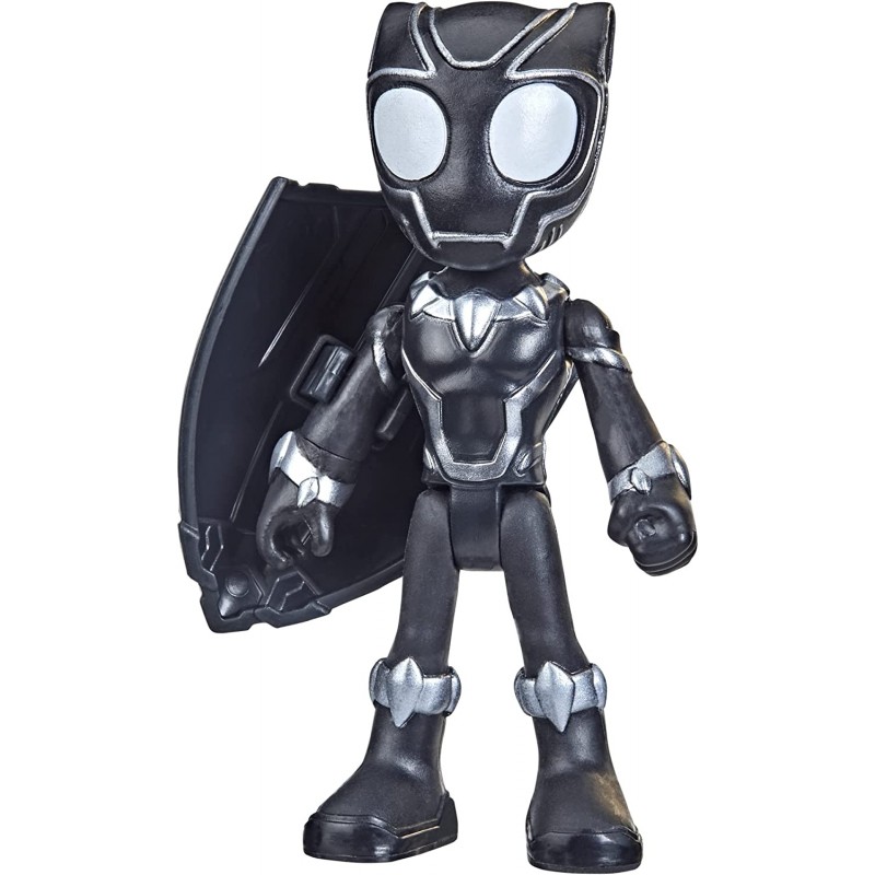 Hasbro - Marvel Spidey e I Suoi Fantastici Amici, Black Panther, Action Figure e 1 Accessorio - F39975X00