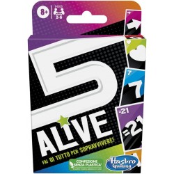 Hasbro - 5 Alive, gioco di carte Hasbro Gaming, F42051030