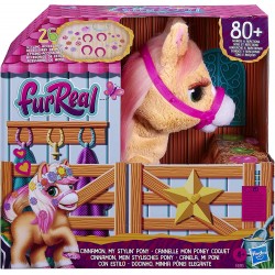 Hasbro - FurReal Cinnamon, Il Mio Pony Stiloso, peluche interattivo da 35 cm, F43955L00