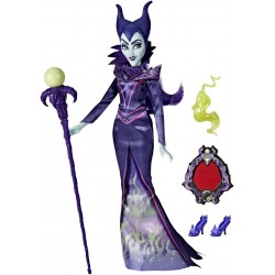 Hasbro - Disney Villains - Malefica, Fashion Doll con Accessori e Vestiti Rimovibili, F45615X21
