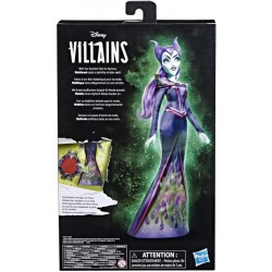 Hasbro - Disney Villains - Malefica, Fashion Doll con Accessori e Vestiti Rimovibili, F45615X21