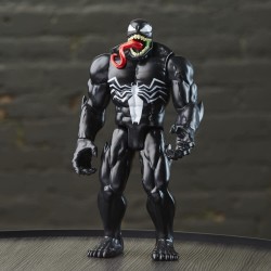 Hasbro - Marvel Spider-Man Titan Hero Series - Venom Deluxe, Action Figure in Scala da 30 cm, F49845L00