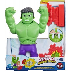 Hasbro - Marvel Spidey e i suoi fantastici amici, Power Smash Hulk, F50675L00