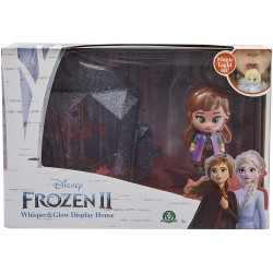 giochi preziosi frozen 2 whisper & glow display house personaggi e playset, multicolore, 8056379078975