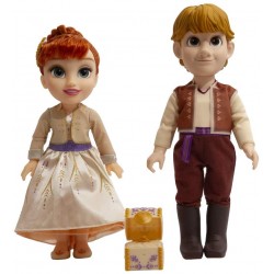 giochi preziosi disney frozen 2 anna and kristoff, con accessori
