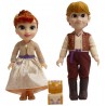 giochi preziosi disney frozen 2 anna and kristoff, con accessori