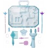 giochi preziosi disney frozen 2, vanity accessory set, valigetta con accessori per acconciature