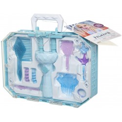 giochi preziosi disney frozen 2, vanity accessory set, valigetta con accessori per acconciature