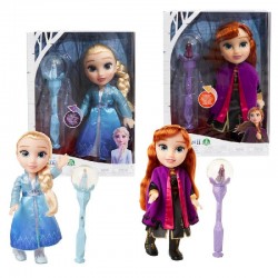 Giochi Presiosi - Frozen 2 Elsa o Anna Scettro Musicale FRN3000