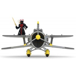 giochi preziosi fortnite aereo con personaggio, 5 cm