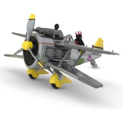 giochi preziosi fortnite aereo con personaggio, 5 cm