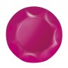 Piatti Piani plastificati per alimenti Twenty - Fucsia - 10 pz - Ø cm 26, FUCSIA1T