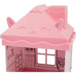 Grandi Giochi - Fuzzikins I Colora Casette, La Camera da Letto del Coniglietto, Cuccioli da colorare, Lavare e ricolorare - FUZ0