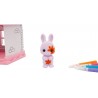 Grandi Giochi - Fuzzikins I Colora Casette, La Camera da Letto del Coniglietto, Cuccioli da colorare, Lavare e ricolorare - FUZ0