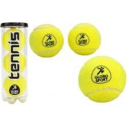 Set 3 palle da Tennis in tubo, G17568